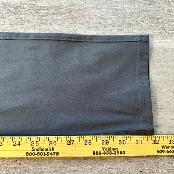 Vuori Meta Pant Athletic Slim Fit 32" Grey Size 30 - Picture 14 of 16